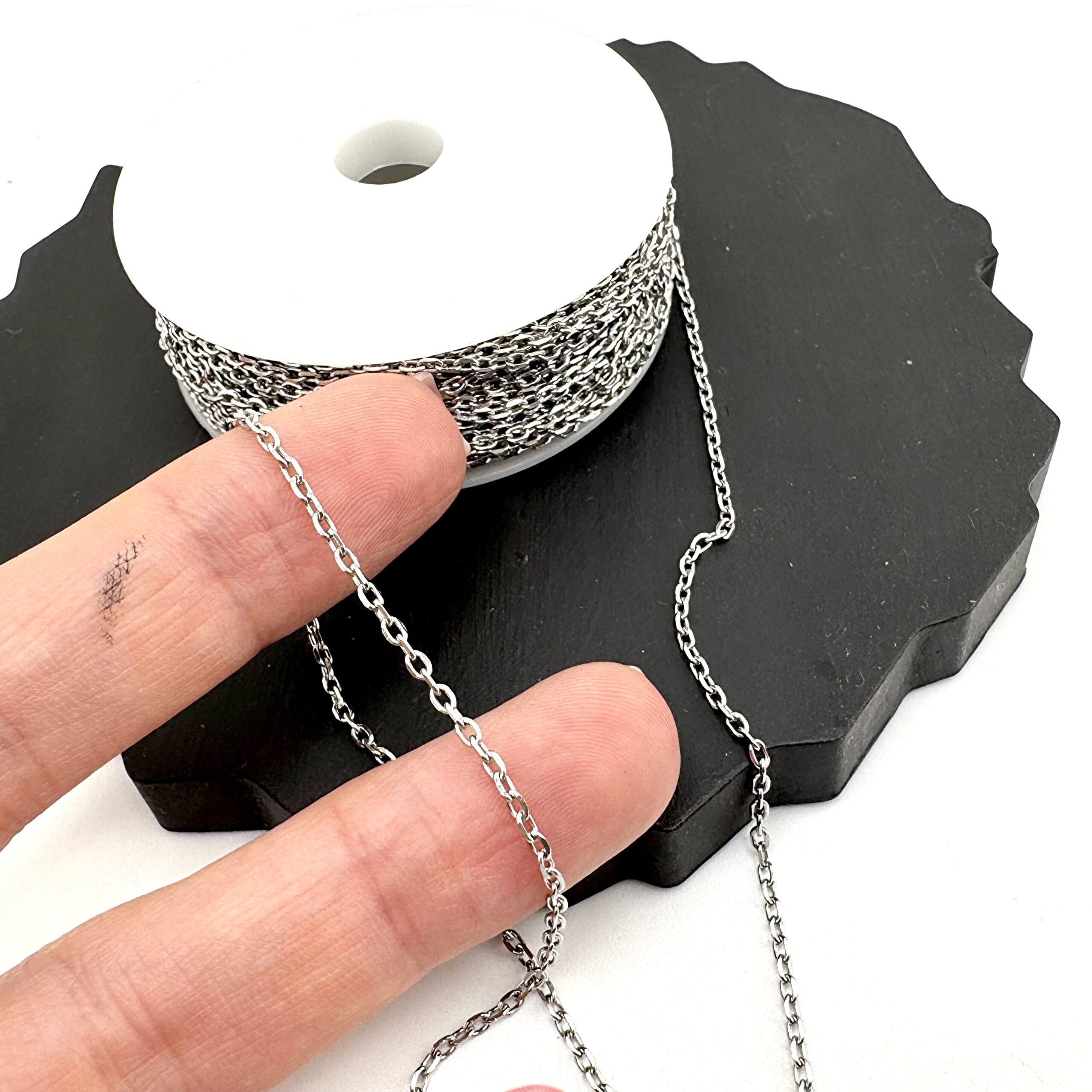Цепочка ХС Малюсенькая 2.5x1.7x0.5мм №2398