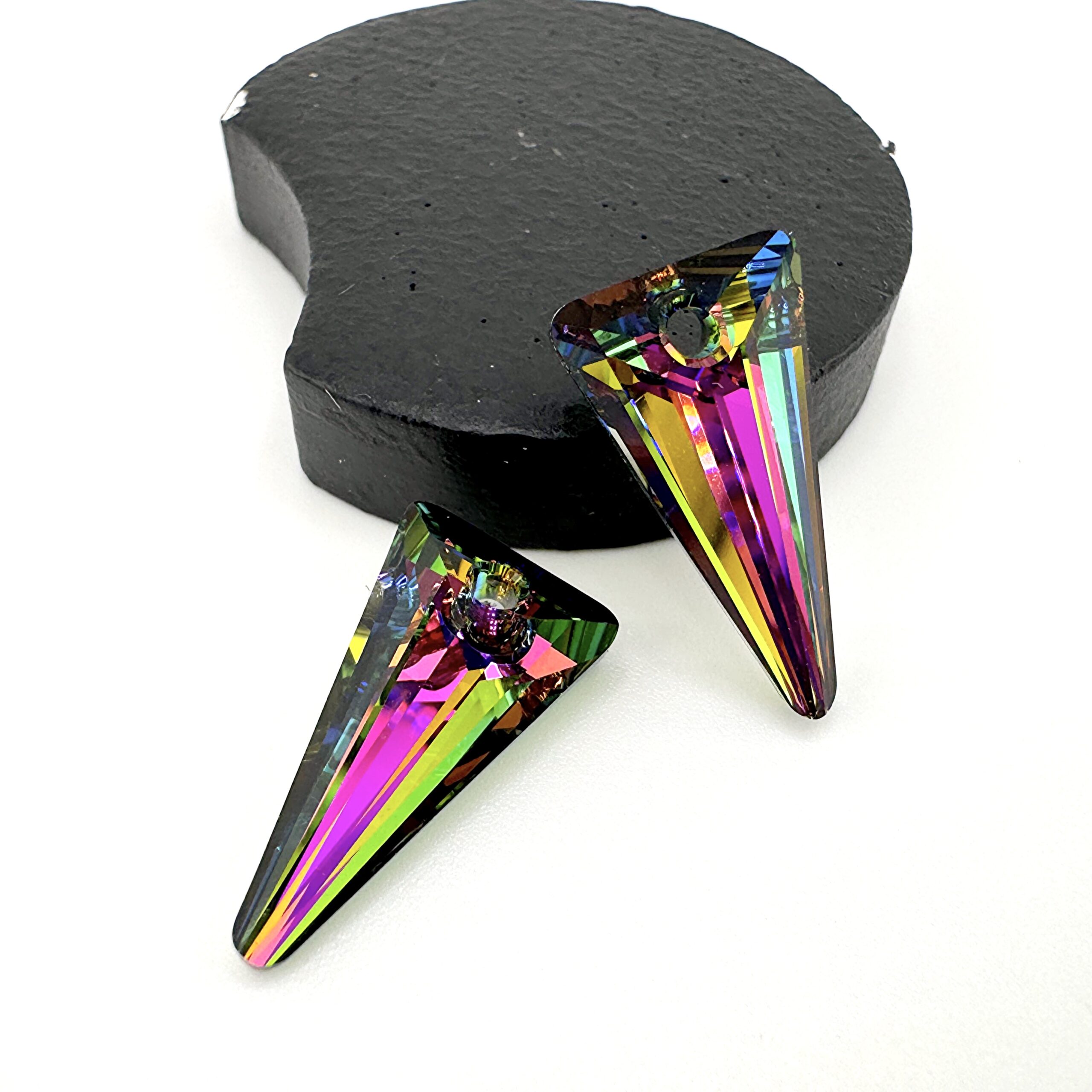 Кристалл SWAROVSKI Шип 18мм Цвет Crystal Vitrail Medium (VM) №3531 — изображение 5